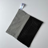 Grey Recycled Poly Soft Touch Exfoliating Washcloth