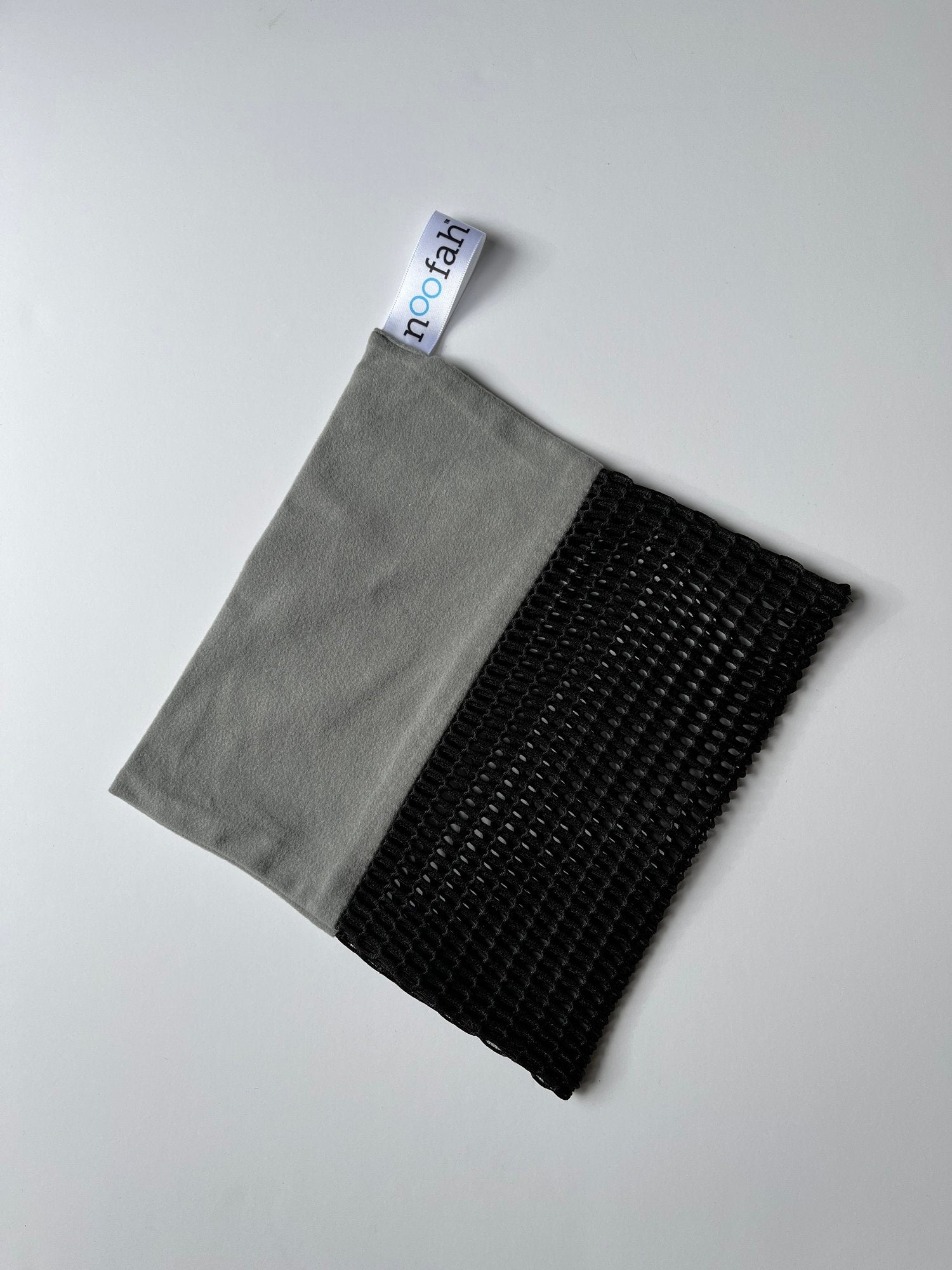 Grey Recycled Poly Soft Touch Exfoliating Washcloth